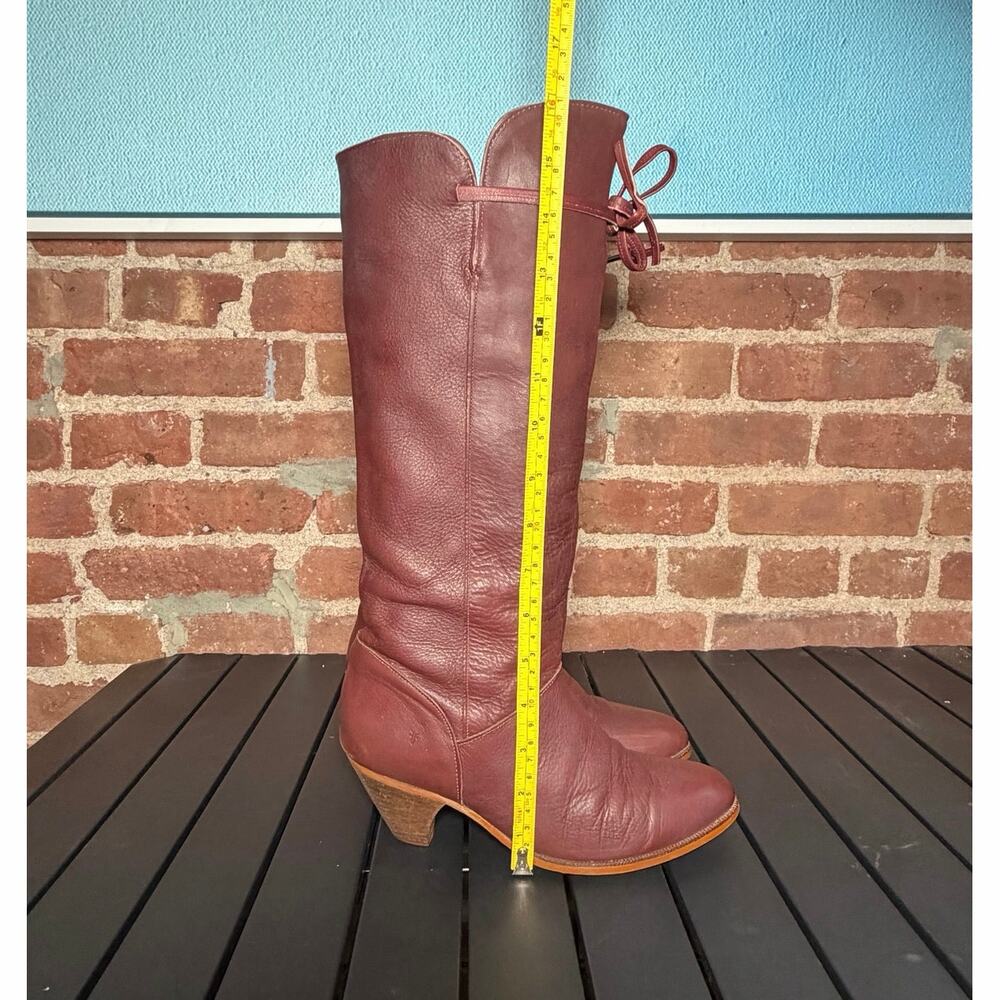 Vintage 80's Frye Fold-Over Tall Boot - Picture 5 of 7